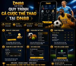 Thể Thao Dn88 – Cá Cược Thể Thao Đỉnh Cao 2026 3 Quy Trình Cá Cược Thể Thao Tại Dn88